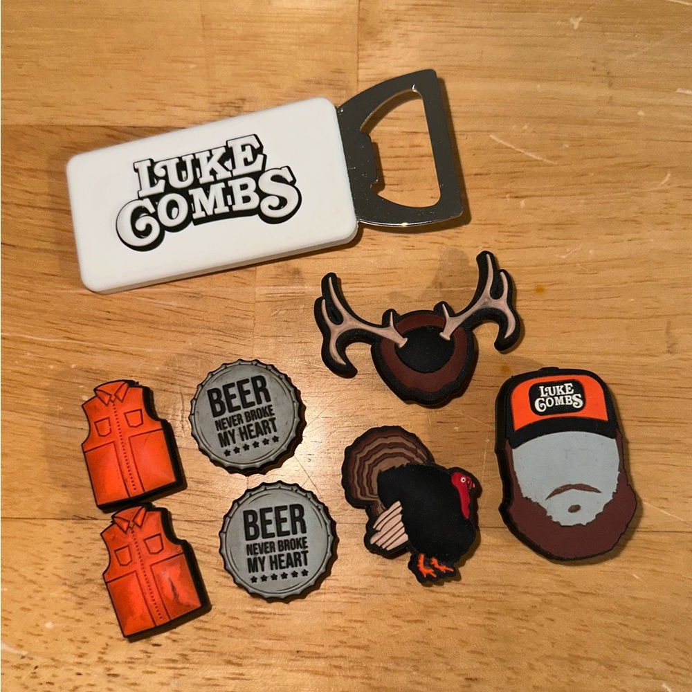 Luke Combs Jibbitz Croc Charms - RARE